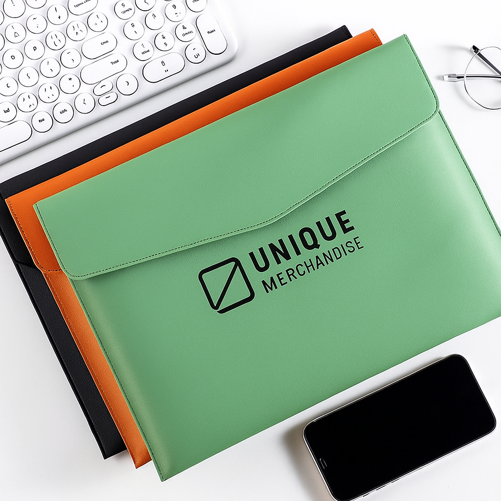 Classic PU Leather Document Sleeve