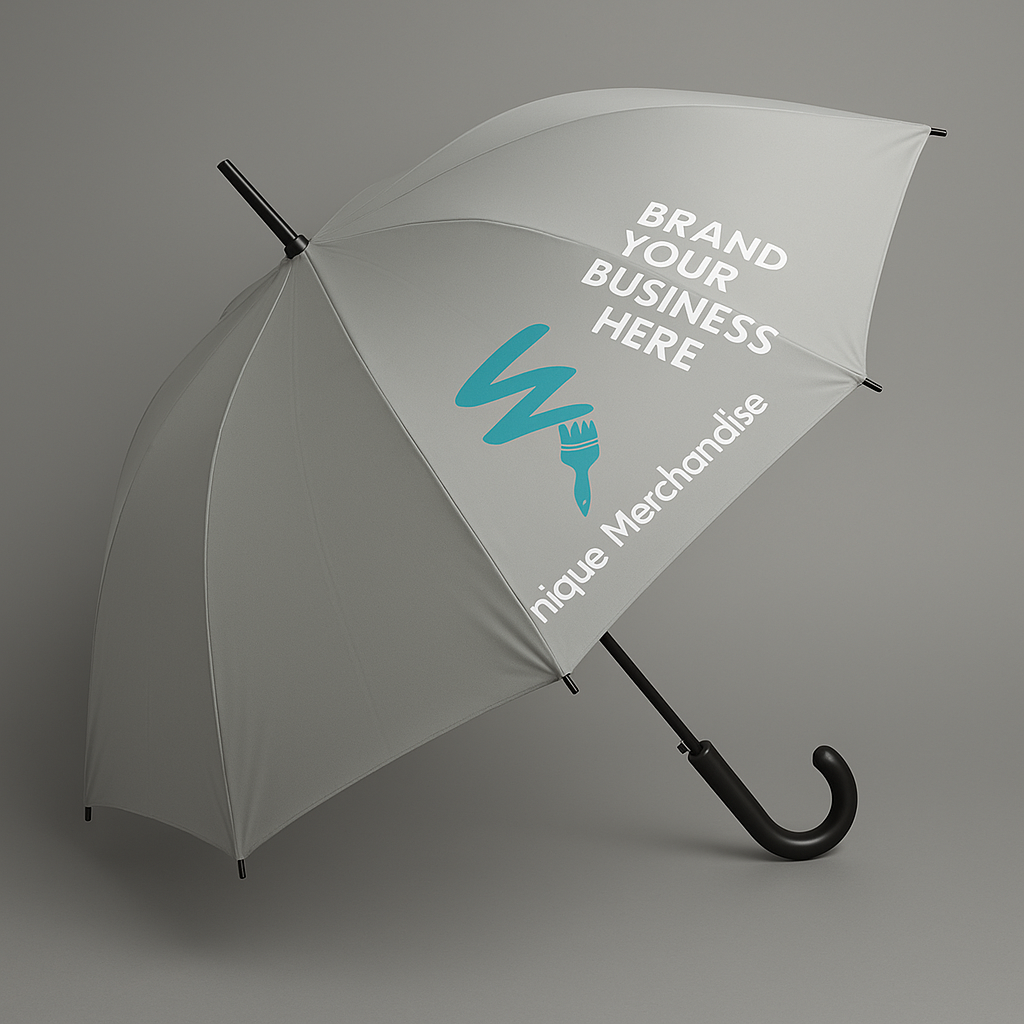 Custom Logo Umbrella – Long & Foldable Options