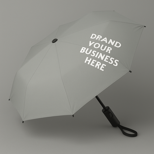 Custom Logo Umbrella – Long & Foldable Options