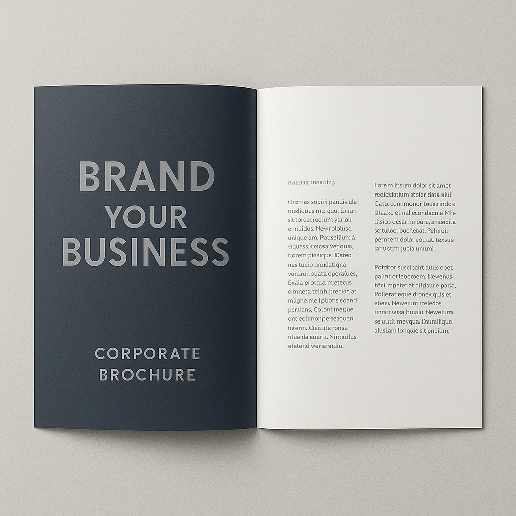 Premium Brochure (Custom Printed)