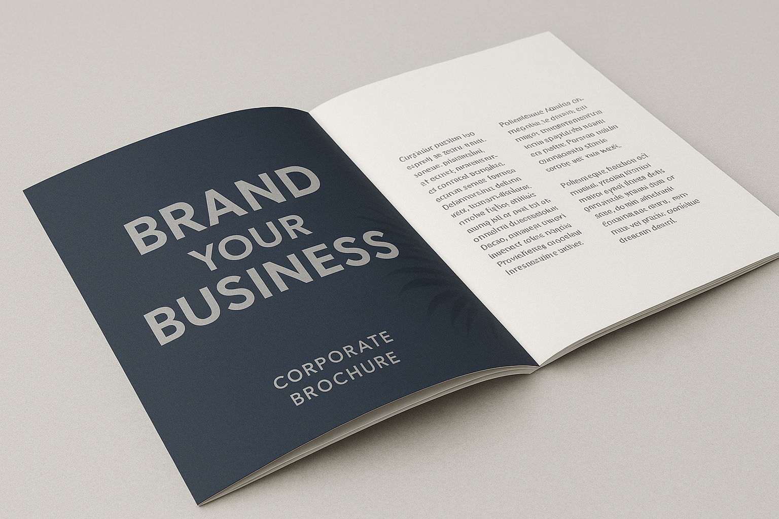 Premium Brochure (Custom Printed)