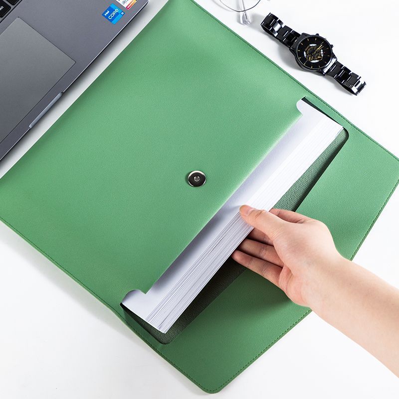 Classic PU Leather Document Sleeve